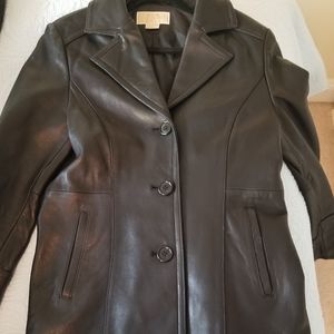 Michael Kors women's leather jacket, size M